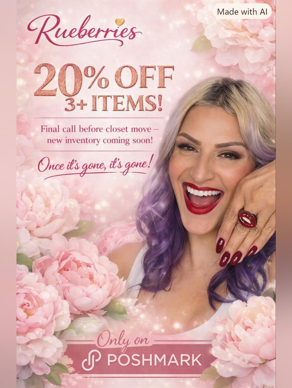 🚨‼️Rueberries 20% Off 3 + Items✨️🚨 Luxury, Designer, Vinyls And More!
